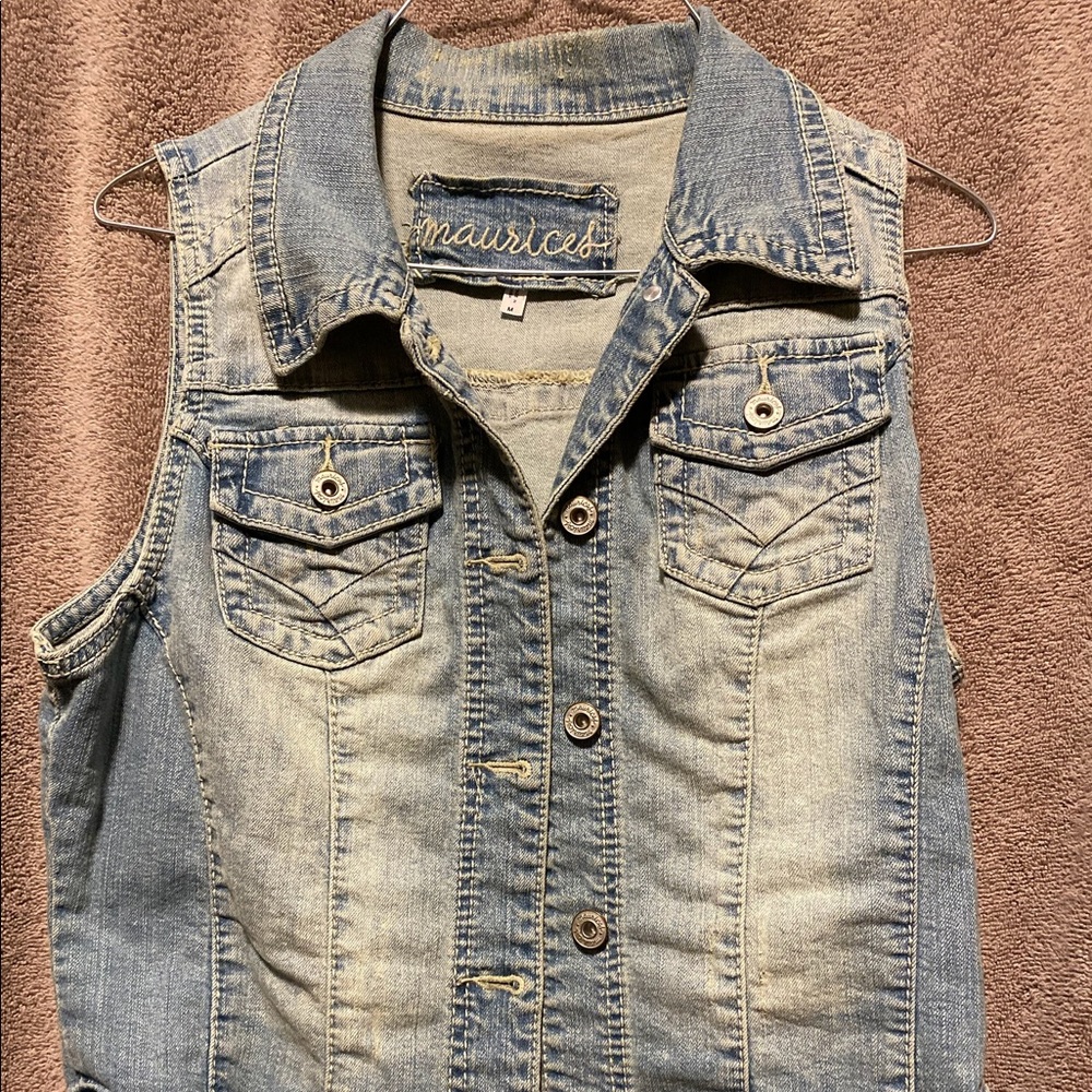 Maurices Jean jacket. Very good condition size M